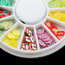 Nail Art Rhinestones Fruit Nails Wheel DIY Stone Decor Ornaments Jewelry