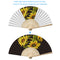Folding Fans Flowers DIY Painting By Numbers Fans Art Craft Home Decor for Gi