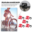 5pcs Mountain Bike Brake Cable Buckle Aluminum Alloy Cycle Line Tube Fixed Base