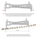 TOOPRE Bicycle Chain Checker Bike Chains Gauge Measuring Ruler (Unmarked) Newly