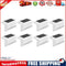 8pcs LED Solar Path Stair Fence Lamp Outdoor Waterproof Step Deck Light (D)