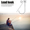 6pcs/Lot Mushroom Head Bass Fishing Hooks for Soft Bait Stainless Steel Hook