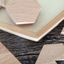 Children Wood Jigsaw Puzzle Shape Cognition Early Education Developmental Toys