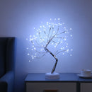 20 inch Tabletop Bonsai Tree Light, 108 LED Copper Wire Lamp (White) Newly