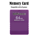 FMCB 1.966 Memory Card for Sony PS2 64MB Free McBoot Console Card (Purple)