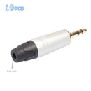 5pcs 3.5mm Stereo Connector Coupler Adapter Audio Cable Headphone Extension Plug