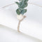 Eucalyptus Napkin Rings Handmade Wooden Beads Napkin Holders Faux Greenery