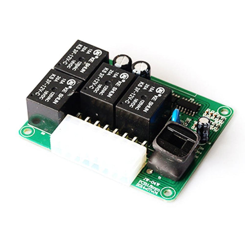 Window Wind Up Closer 4-Door Module Alarm System 12V Car Vehicle