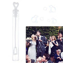 60pcs Love Heart Soap Bottle Wall Tube Bubble Stick Outdoor Wedding Party Favor