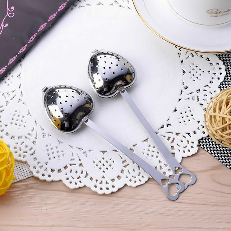 Steel Loose Infuser Leaf Strainer Diffuser Herbal Spice F9X6 Z0C7