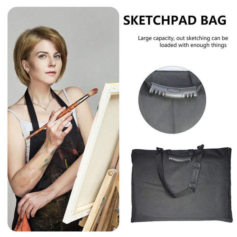 Art Portfolio Bag Large Waterproof Drawing Painting Sketch Bag Case for Artist