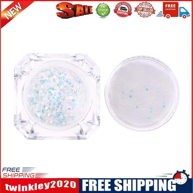 Water Drill Nail Sequins Fine Line Eyeshadow Glitter Powder Manicure Tools