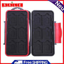 All in One Memory Card Case Waterproof Shockproof 12SD + 12TF Kar