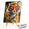 #A Beast Oil Paint By Numbers Kit DIY Canvas Wall Art Picture Craft Home Decorat