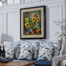 Wall Picture Poster Diamond Painting DIY Elegant Flower Cross Stitch Embroidery