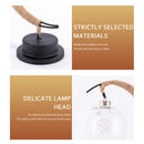 LED Globe Rattan Ball Lamp-Wrought Iron Rattan Hemp Ball Light (Purple) Newly