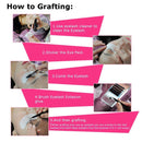 Effective Liquid Beauty Cleaner Tool Eyelash Extension False Eyelash Cleanser