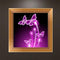 DIY-5D Diamond Embroidery Purple Butterfly Painting Cross Stitch Home Decor