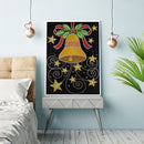 5D Special Shaped Crystal Christmas bell Full Drill Diamond Painting