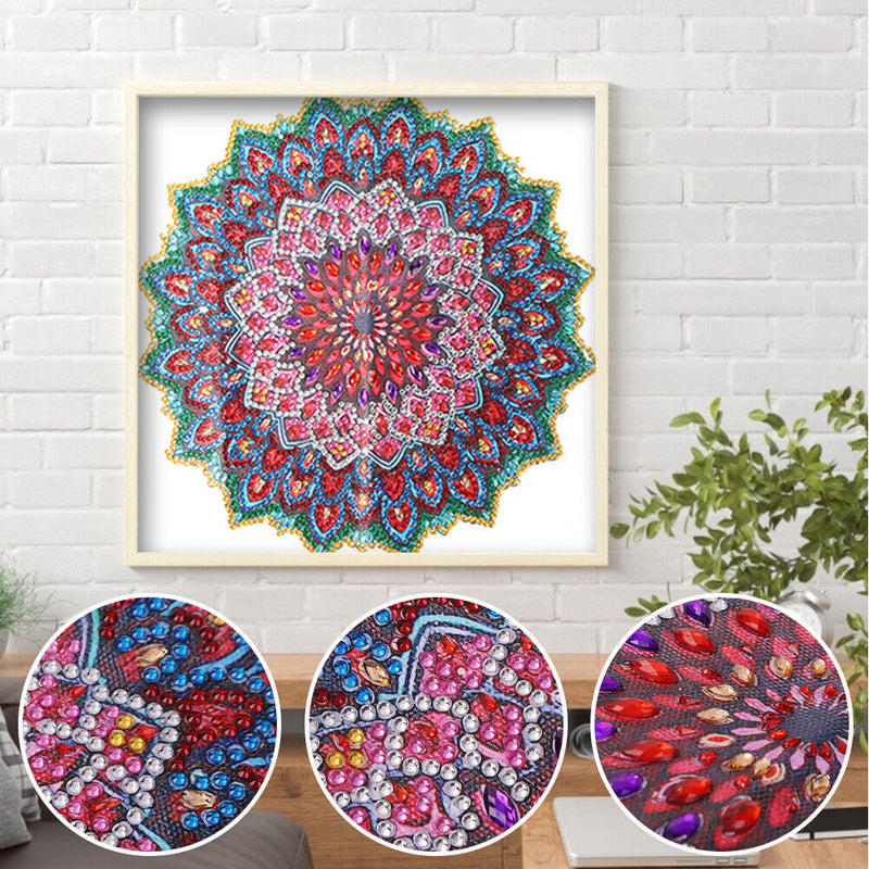 Diamond Painting Datura Flower Partial Special Rhinestone Picture (YX069)