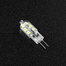 Hillrong G4 200LM 2W SMD2835 12LED Corn Bulb for Crystal Lamp Chandeliers (DC