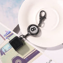 Retractable Billiards Pool Cue Chalk Holder Clips Keys Chain Snooker Access