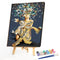Tattoo Girl Oil Paint By Numbers DIY Acrylic Painting Drawing Picture for Adu