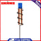 Spiral Rain Gauge Copper Rain Meter for Outdoor Garden Rain Gauge Float Measure