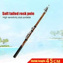 #A Telescopic Rock Fishing Rod Ultra Hard Portable Rock Pole Fishing Gear Tools