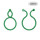 Garden Plant Vine Support Binding Clip Gardening Greenhouse Clip (S 20pcs)