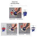 One Way Valve Insect Prevention Stopper Drain Cover Shower Drainer Floor Drain