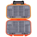 Outdoor 12 Grid Waterproof Lure Hook Bait Fishing Tackle Storage Box Case