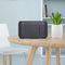 Flame Air Humidifier Remote Essential Oil Diffuser Aromatherapy (EU Black)