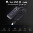 5Gbps USB Splitter HUB Docking Multi USB 3.0 Adapter 4 Ports USB Extender