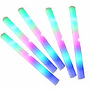 Party Festival RGB LED Colorful Flashing LED Foam Stick Cheer Tube Glow Sticks