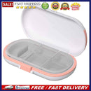 Portable 4/6 Grids Pill Box Drug Tablet Medicine Storage Splitter Organizer