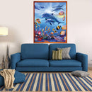 5D Diamond Sea World Painting DIY Embroidery Cross Stitch Bedroom Decor