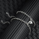 Attraction Lover Chain Valentine's Day Jewelry Couples Bracelets Heart Bracelet