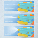 Shower Water Gun Children Water Toys Dual-Mode Kids Spray Water Gun (Green)