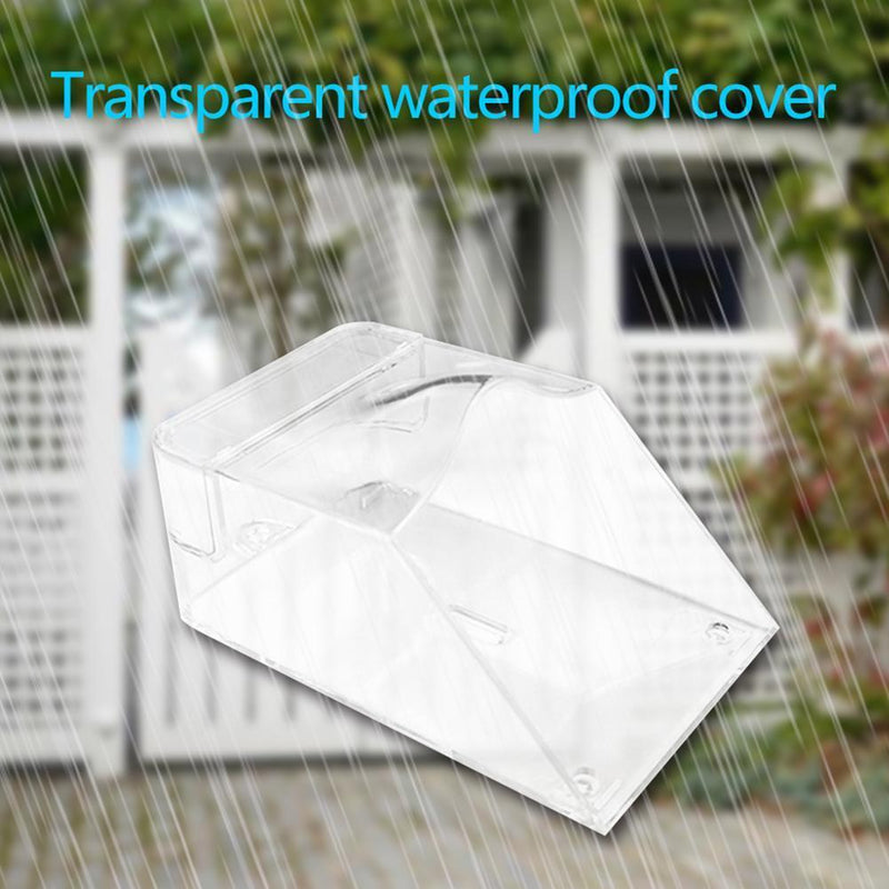 Outdoor Transparent Waterproof Cover for Wireless Doorbell Button Transmitter