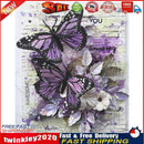 DIY Two Butterflies Full Round Drill Diamond Painting Rhinestone Handwork Newly
