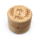 Ring Box for Earrings Necklace Jewelry Display Gift Box Holder with Linen