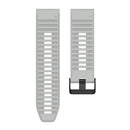 Silicone Strap Adjustable Bracelet for Garmin Fenix 6X/Fenix 6X Pro (Gray) Newly