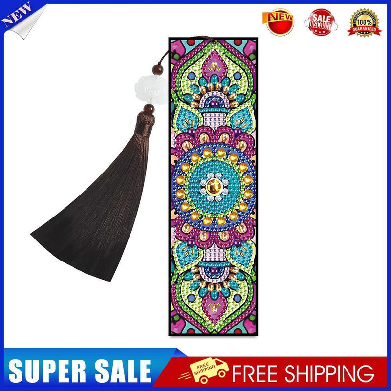 5D DIY Diamond Painting Bookmark Mandala Mosaic Tassel Book Crafts (FQY014)