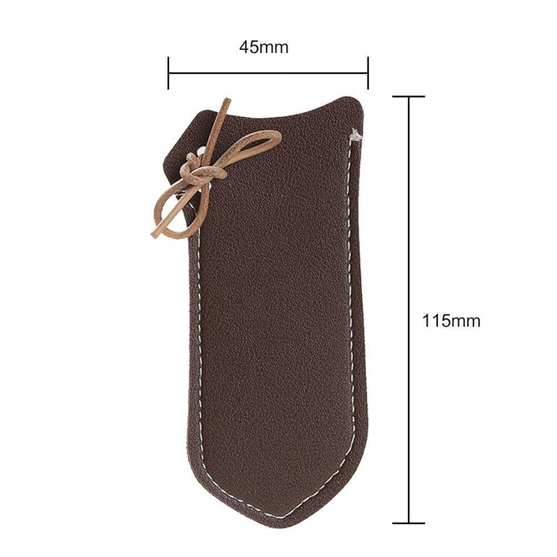 2pc Anti-Scald Anti-Brief PULeather Frying Pan Handle Protective CoverCoffee