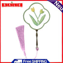 Organza Yarn Embroidery Bookmarks Flowers Key Chain Handicraft Home Decoration