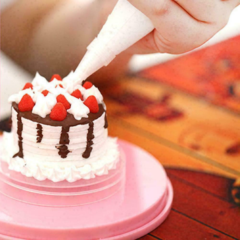 Rotating Revolving Plate Cake Decorating Turntable T1E2 Baking DIY Display Z1H3