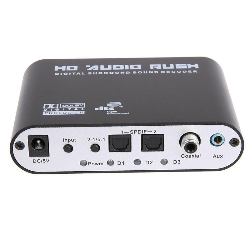 Coaxial DTS AC3 5.1CH Audio DTS/AC3 5.1 Analog Decoder Converter Digital Audio