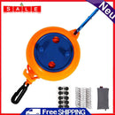 Windproof Chain Binding Rope Lanyard Anti-Brief Invisible Camping Clotheslines