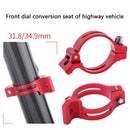 31.8/34.9mm Front Derailleur Clamp Adapter Ring Road Bike Front Shift Converter